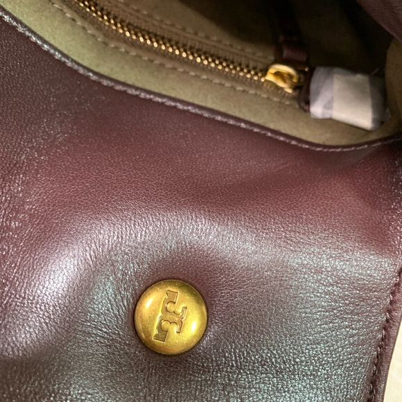 NEW Tory Burch Tempranillo Kira Small Top-Handle Satchel/Shoulder/Crossbody Bag - Picture 11 of 16